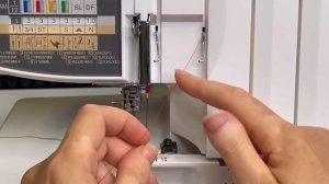 Заправка оверлока Elna eXtend 664 Pro