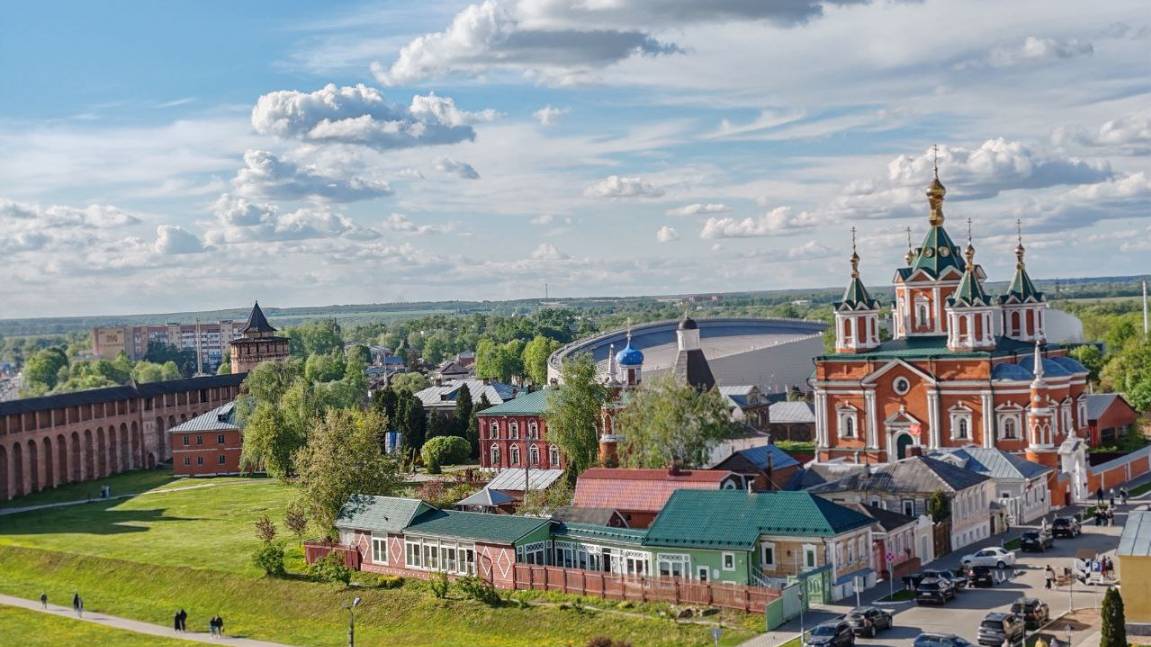 Коломна. Второй по величине кремль. Рыцарский бой. смотреть онлайн