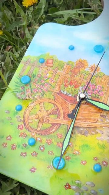 Часы настенные ручной работы. Срок изготовления 5-10 дн?