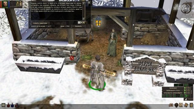 Прохождение Dungeon Siege Королевство Эйб Глацерн Городок смотреть онлайн