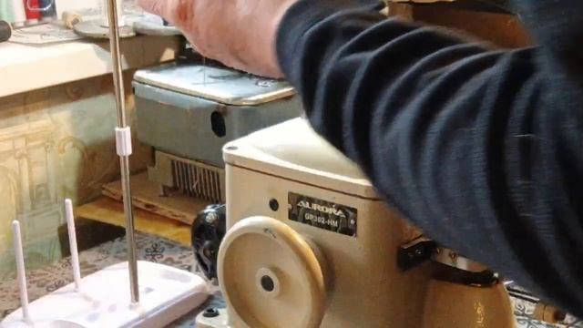 Скорняжная машина Аврора GO 302 HM знакомимся, будет ремо?