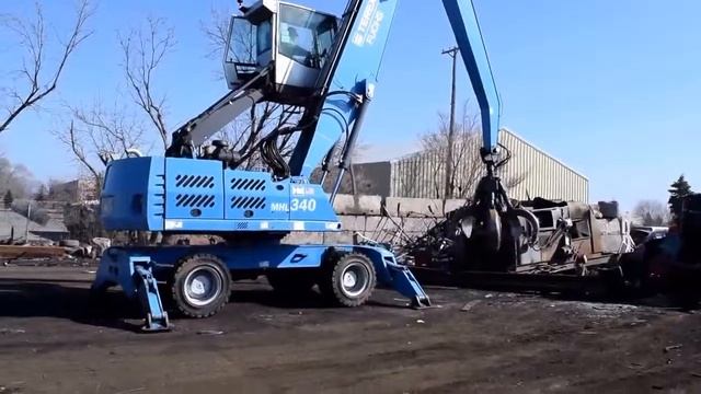 Перегружатель Fuchs MHL 340 смотреть онлайн