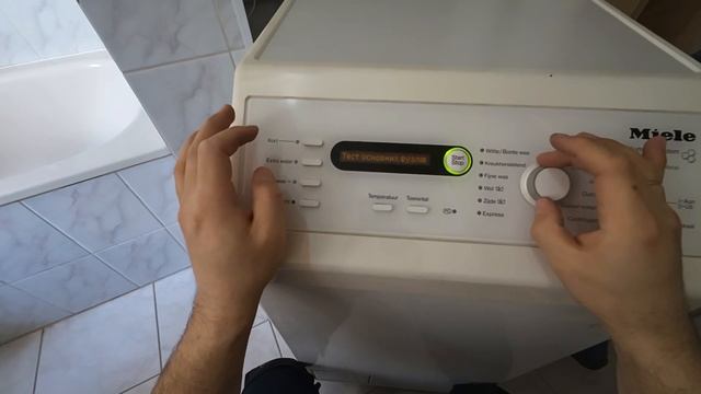Как посмотреть часы работы стиральной машины Miele w627 и ? смотреть онлайн