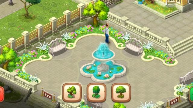 Gardenscapes. 4 уровень.