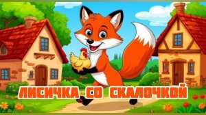 Аудиосказка «Лисичка со скалочкой»