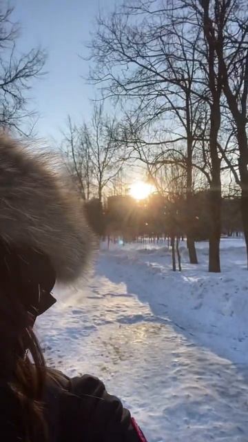 погода — кайф 🌬️🤍 настоящая русская зима смотреть онлайн