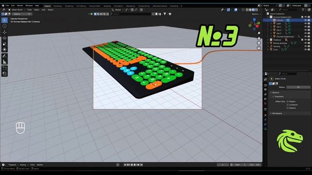 Управляй КАМЕРОЙ в Blender ЛЕГКО | 3 СПОСОБА смотреть онлайн