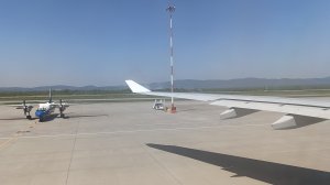 Красивый взлет самолета Владивосток Airbus A330-300 авиакомпания Аэрофлот | Самолет взлетает