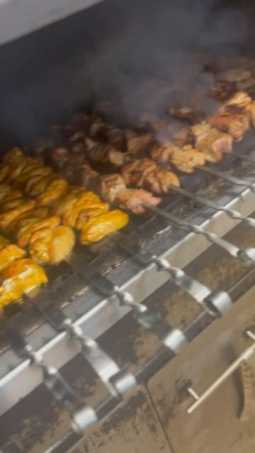 #мясо #отдых #угли #шашлык #огонь смотреть онлайн