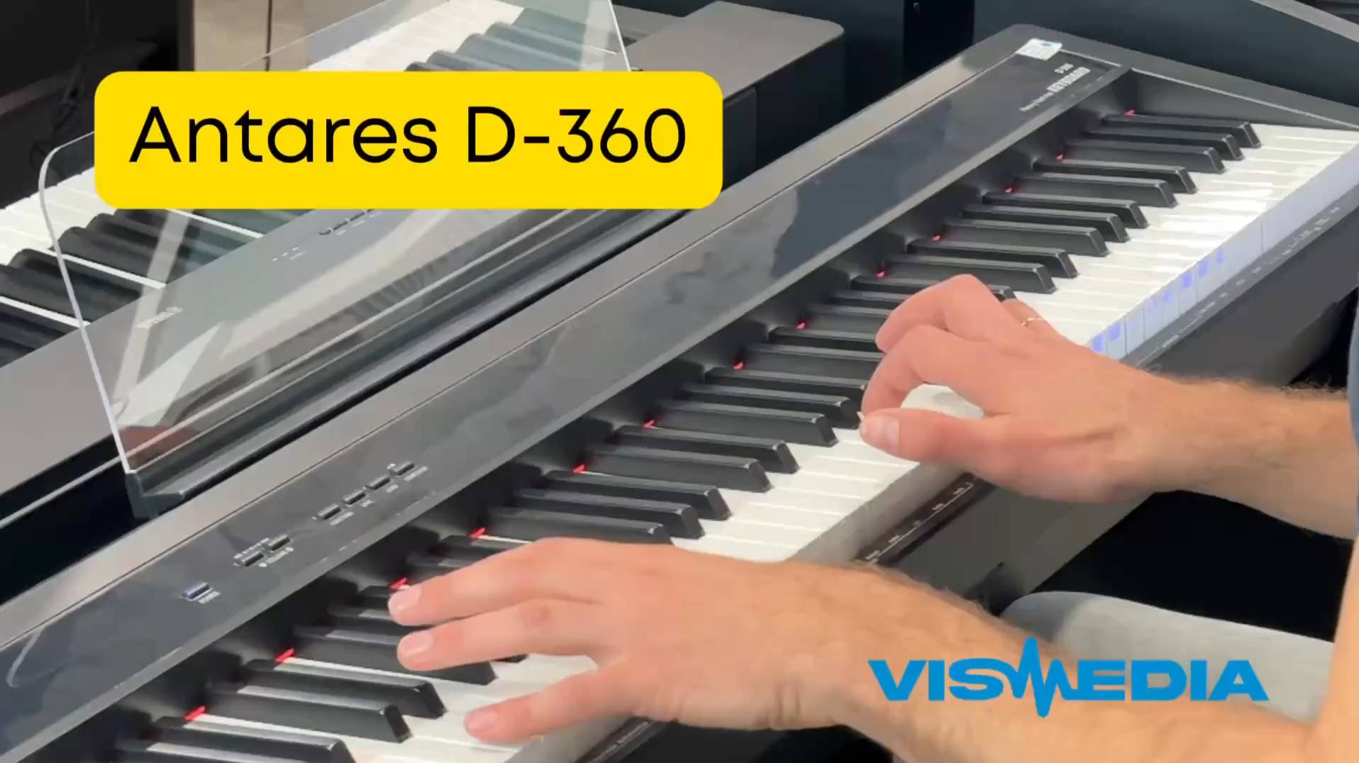 РОСССИЙСКАЯ ТОП РАЗРАБОТКА - Antares D-360 | Vismedia | Висмедиа | Самый крупный клавишный салон смотреть онлайн