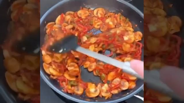 Картошка с грибами в духовке 🔥 смотреть онлайн