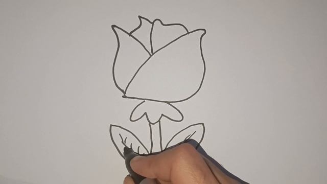 How to draw a perfume flower for kids / Как нарисовать парфюмерный цвет смотреть онлайн