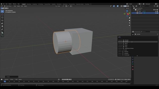 Как работать с модификатором Boolean в Blender и использоват? смотреть онлайн