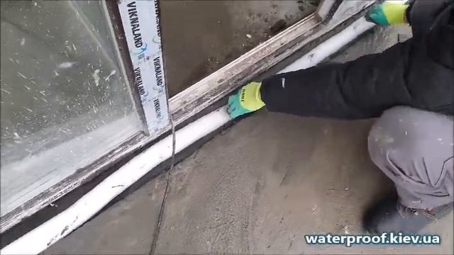 Гидроизоляция примыканий открытой террасы методом от смотреть онлайн
