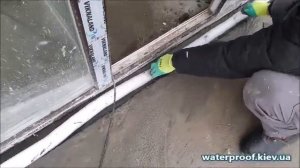 Гидроизоляция примыканий открытой террасы методом от