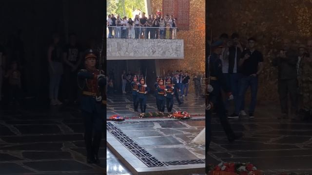 Мамаев курган. Волгоград 2024 . в живую очень красиво. смотреть онлайн