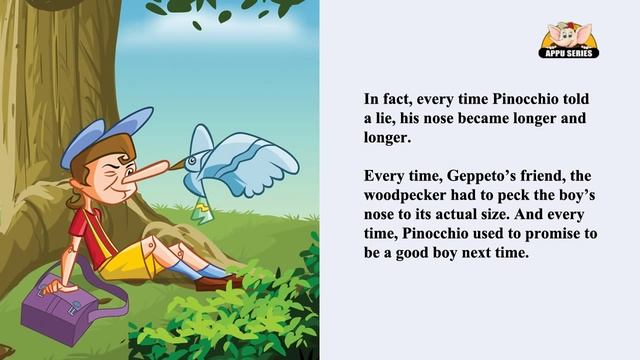 English Talking Book - Pinocchio смотреть онлайн