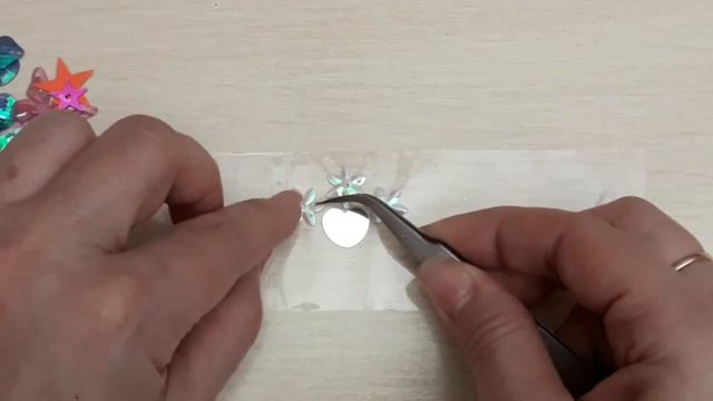 DIY Блестящие наклейки своими руками.|| OKey