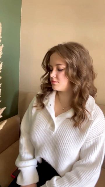 Укладка волос без начёса и гофре! Укладка феном и браш? смотреть онлайн