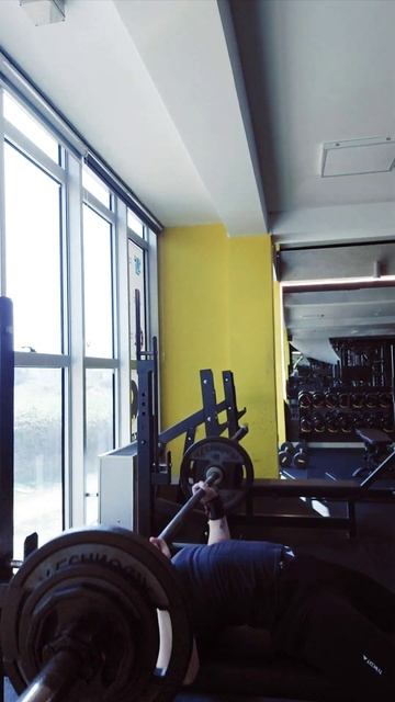 День 4. Жим 47.5 кг × 5. Собственный вес - 60 кг #powerlifting #пауэ? смотреть онлайн