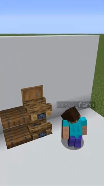 как сделать холодильник в Майне ? легко ! #shorts смотреть онлайн