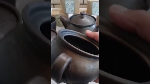 Глиняные чайники, кружки и Иван чай от Садко🍃