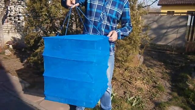 Сушилка для рыбы, фруктов, овощей на 3 полки 45x45x60 cм смотреть онлайн