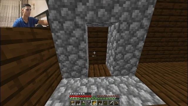 ХАРДКОРЧИК! | Рубим лес и строим хату | [Minecraft] 3 серия смотреть онлайн