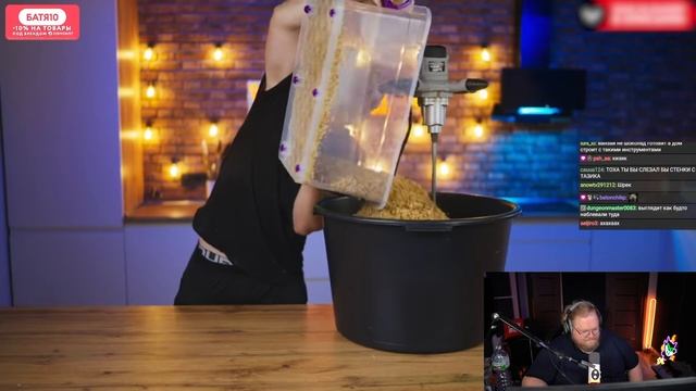 ТОХА Т2Х2 СМОТРИТ : Я СДЕЛАЛ ГИГАНТСКУЮ ДУБАЙСКУЮ ШОКОЛ