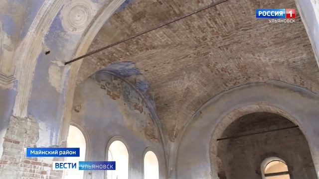 В заброшенном майнском храме впервые за 100 лет проведена служба