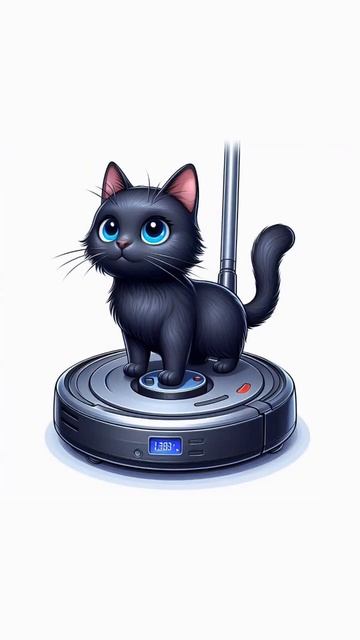 Штука для кота #котблогер #юмор #пылесос #котик #катать? смотреть онлайн