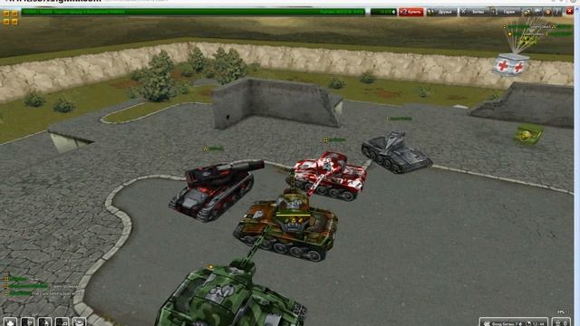 Танки онлайн.Звание Уорэнт-офицер 5 смотреть онлайн