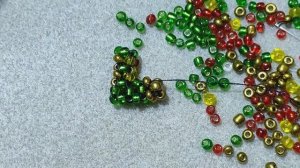 Плетение квадратного жгута из бисера. Мастер класс. Плетем бисером. Разберем все тонкости