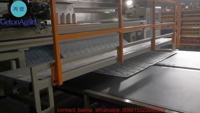 Полностью автоматическая линия стежки и резки для про