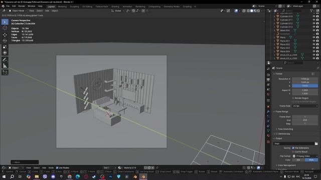 Как сделать анимацию в блендере? / 3d моделирование смотреть онлайн