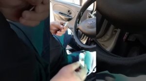 Замена лампы в ПТФ #automobile #daewoo #matiz #top #shorts #авторемонт #а