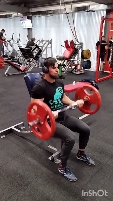 итак 60 кг на количество 💪сидя ) Соб вес 84 кг 💪#shortvideo #sp смотреть онлайн