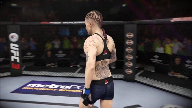 UFC 3 наилегчайший вес Женщины шестой тур #2 смотреть онлайн