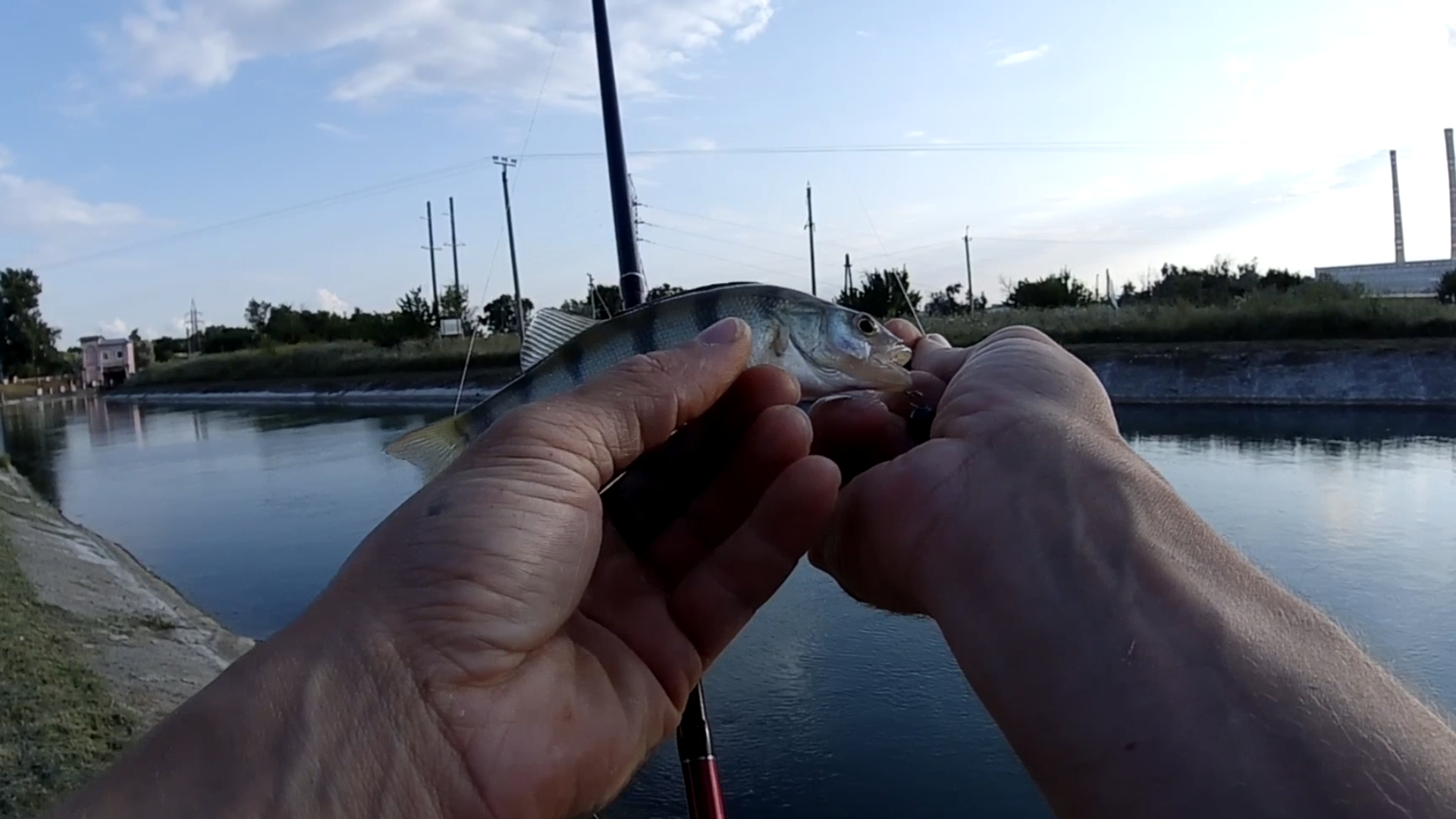 Рыбалка. 🎣Окунь 🐟на микро джиг🪱.