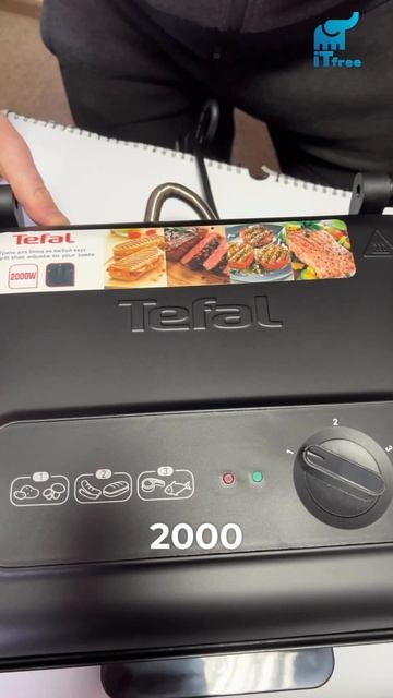 Електрогриль притискний Tefal INICIO GRILL ADJUST GC242D38 #оглядтех? смотреть онлайн
