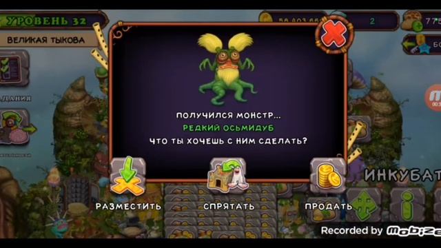 РЕДКИЙ ОСЬМИДУБ!