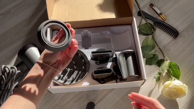 Профессиональный многофункциональный фен для волос 24