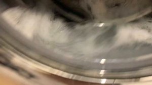 Стирка грязного костюма на LG (Деликатная 20 800об/мин)