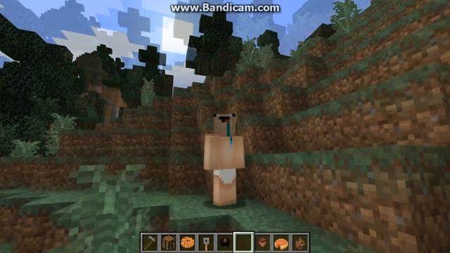 Пародия на - Клип-minecraft ''А по лесу я иду, тяпкой кроликов глушу.....'' (Music video)#1 смотреть онлайн