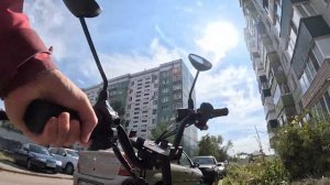 Рабочий день в САМОКАТЕ | на электровелосипеде: Мой до?