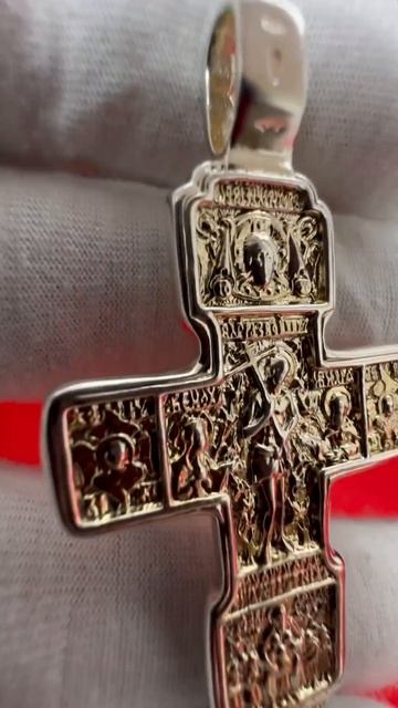 Серебряный крест. Проба 925. Вес 15,98 гр. цена 4.000 руб. смотреть онлайн