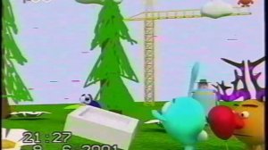 Заставка «Смешные шарики» (ТВ-6, 09.06.2001, 21:27)