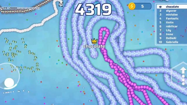 игра "sneka.io"(4часть) смотреть онлайн