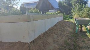 Сборка теплицы на пеноблок, 3*6 метров,