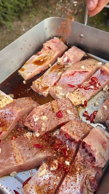 Карп на гриле🙂 #вкусноибыстро #быстрыерецепты #еда смотреть онлайн